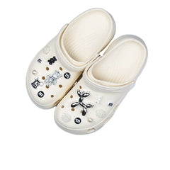 Hot New 1 Set Cute Hole Shoe Charms Brand Designer Shoes Charms Bling Accessories Fashion rhinestone Buckle Shoe Decoration