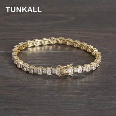 Bling Bling Brass Zircon Bracelets Women Elegant Tennis Bracelet Fashion Jewelry  BB129
