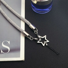 Crystal Rhinestone Phone Lanyard Glitter Bright Bling Bling Hanging Cord Phone Wrist Rope Phone Accessories
