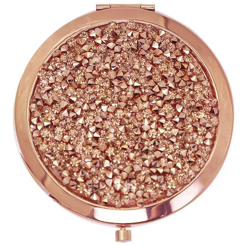 Custom Mini Bling Makeup Pocket Mirror