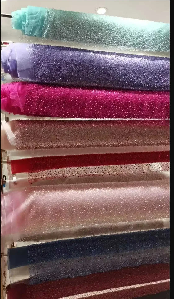 Sequined Wedding Jacket Bolero Bling Bling Long Sleeve Bridal Top Accessories Wrap Shawl Customized
