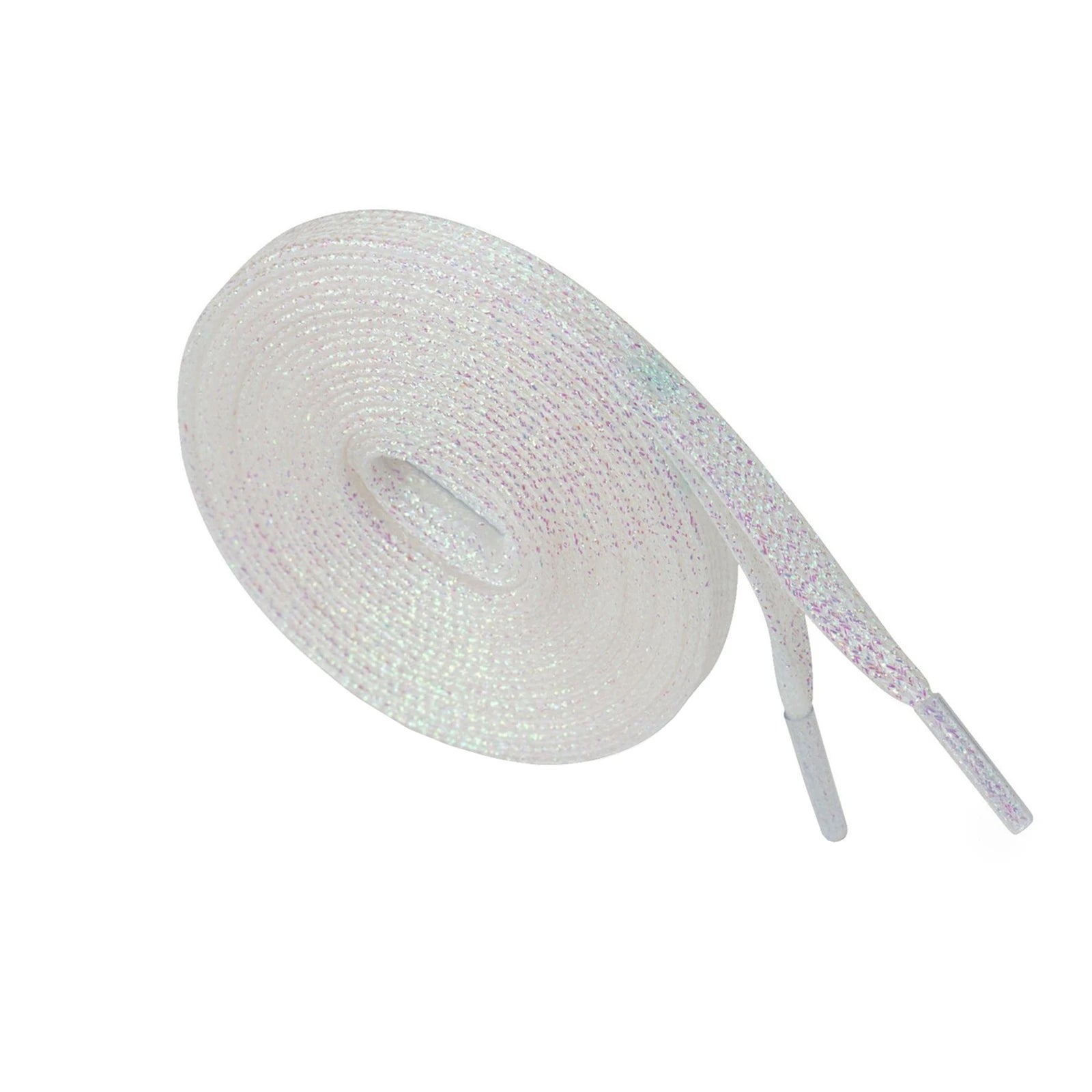 115 CM Long Sparkle Metallic Color Shoelaces Bling Bling Shoe Laces Glitter Flat Shoe Strings