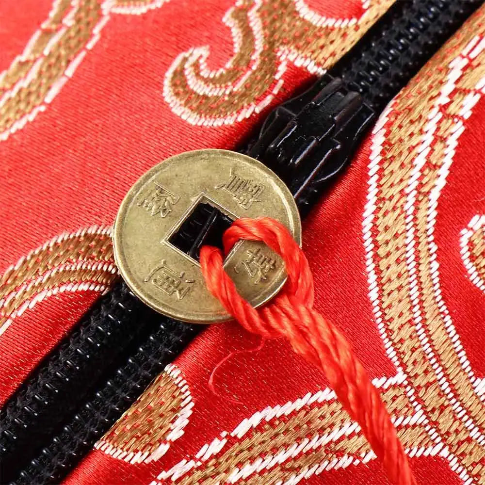 Blessing Bag Jewelry Packaging Small Pouch Silk Jewelry Organizer Brocade Pouch Chinese Style Coin Purse Jewelry Storage Bag