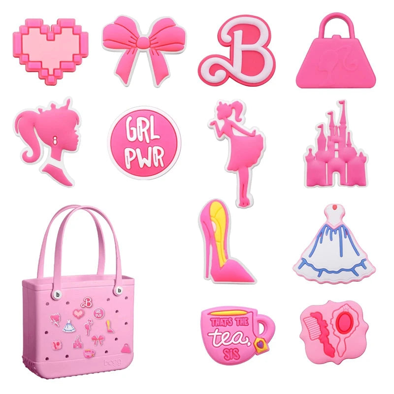 Bling Bag Charms for Bogg Bag Cute Acrylic Nurse Life Charms for Bogg Bag Accessories Women Girls Party Gifts Nurse Life
